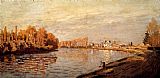 Claude Monet Canvas Paintings - The Seine At Argenteuil I